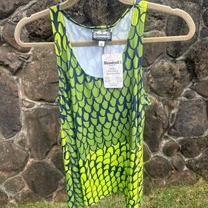 Manuheali’i Green Tank Top
